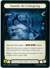 Cold Foil/Flesh and Blood/英語版/冷厳な尖端、サミット/Summit, the Unforgiving/プロモ/GEM070/FaB/フレッシュ&ブラッド