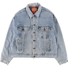 古着 80~90年代 リーバイス Levi's 70417-0814 デニムジャケット Gジャン USA製 メンズXL相当 ヴィンテージ/eaa602048