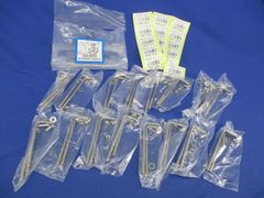 ♡Og1007 未使用保管品 真鍮製 トイレサイン ゴールド 16点まとめ 
