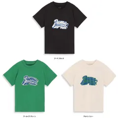 プーマ PUMA ジュニア ESS+ MID 90s MX SS Tシャツ  680549 01 プーマ ブラック