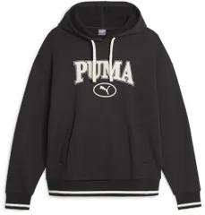 プーマ PUMA PUMA SQUAD フーディースウェット FL ウィメンズ パーカー トップス 長袖 フリース 裏起毛 防寒 保温 フィットネス ジム 秋 冬 レディース  623332 01 プーマ ブラック