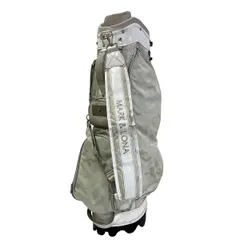  MARK&LONA キャディバッグ スカル 総柄 2015年製 ゴルフバッグ ゴルフ用品 中古 T10658953