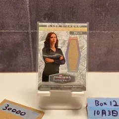 2021 Upper Deck Scarlett Johansson as Natasha Romanoff Diamond Shards Civil War ジャージ カード