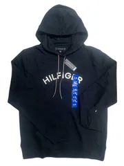【新品】TOMMY HILFIGER パーカー メンズ L アメリカサイズ コストコ購入 紺 トミーヒルフィガー