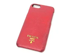 PRADA プラダ サフィアーノレザー iPhone6/6S 対応 アイフォンケース スマホケース レディース メンズ コーラルピンク系 DH8295
