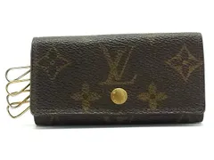 LOUIS VUITTON ルイヴィトン M62631 モノグラム ミュルティクレ4 4連 キーケース 鍵入れ レディース ブラウン系 DH3858