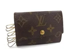 LOUIS VUITTON ルイヴィトン M62630 モノグラム ミュルティクレ6 6連 キーケース 鍵入れ レディース メンズ ブラウン系 DI0394