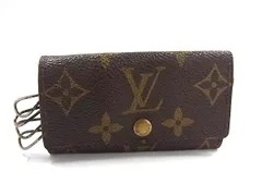 LOUIS VUITTON ルイヴィトン M62631 モノグラム ミュルティクレ4 4連 キーケース 鍵入れ ブラウン系 DI0814
