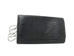 LOUIS VUITTON ルイヴィトン M63822 エピ ミュルティクレ4 4連 キーケース 鍵入れ メンズ レディース ノワール ブラック系 DI3425