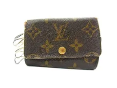 LOUIS VUITTON ルイヴィトン M62630 モノグラム ミュルティクレ6 6連 キーケース 鍵入れ レディース メンズ ブラウン系 DJ6595