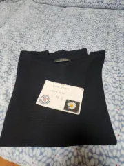 XL ザラ ニット ブラック