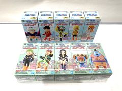 [다카마쓰 43-0029][미개봉] 원피스 WCF 에그 헤드 1·2 세트 전 5종✕2 BANDAI[60 사이즈]