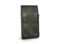 LOUIS VUITTON ルイヴィトン M63024 モノグラム エテュイ シガレット タバコケース 煙草ケース レディース メンズ ブラウン系 DJ4089