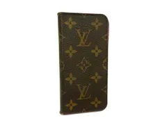 LOUIS VUITTON ルイヴィトン M63444 モノグラム フォリオ iPhone X/XS 対応 アイフォンケース スマホケース ブラウン系 DH8148