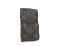 LOUIS VUITTON ルイヴィトン M63024 モノグラム エテュイ シガレットケース 煙草ケース タバコケース ブラウン系 DK2901