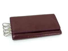 LOUIS VUITTON ルイヴィトン M93573 モノグラムヴェルニ ミュルティクレ4 4連 キーケース 鍵入れ ボルドー系 DK3804