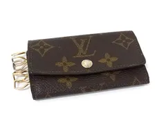 LOUIS VUITTON ルイヴィトン M62630 モノグラム ミュルティクレ6 6連 キーケース 鍵入れ メンズ レディース ブラウン系 DK3827