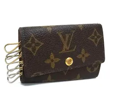 LOUIS VUITTON ルイヴィトン M62630 モノグラム ミュルティクレ6 6連 キーケース 鍵入れ メンズ レディース ブラウン系 DK4880