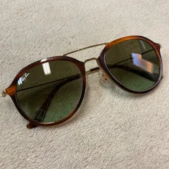 Ray-Ban RB4253 ブラウン ティアドロップ型 サングラス 【5961b7b5】