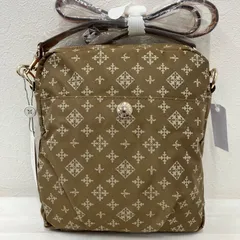 6515　russet ラシット　ショルダーバッグ　タグ付き　ベージュ　小さめ　ミニ　レディース　ナイロン　軽量　シンプル　きれいめ　カジュアル