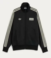 (新品) オアジス adidas コラボ トラックジャージ ブラック US L