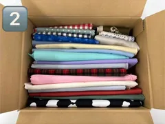 ハギレセット②　大小様々なサイズ　写真以外におまけ付き♪ 　はぎれ　布地