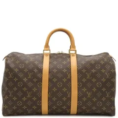 ルイヴィトン LOUIS VUITTON ボストンバッグ キーポル 45 モノグラムキャンバス モノグラム ゴールド金具 茶   M41428 SP1905【中古】