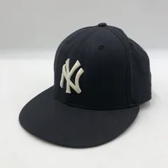 【現状渡し品】NEW ERA ニューエラ 90's MLB New York Yankees 59FIFTY CAP 90年代 ニューヨークヤンキース フィフティーナインフィフティ キャップ 帽子 USA製 【185-251119-ks-07-tei】