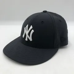 【中古品】NEW ERA ニューエラ × KITH キス 別注 コラボ MLB New York Yankees 59FIFTY CAP ニューヨークヤンキース フィフティーナインフィフティ キャップ 帽子 【185-251119-ks-08-tei】