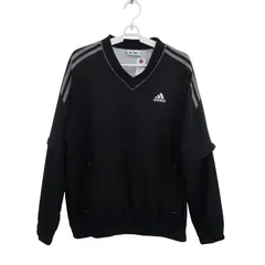 【美品】adidas(アディダス) スニード 黒 メンズ M ゴルフウェア 2511-0017 中古