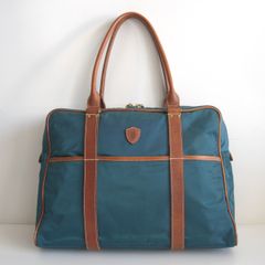 美品】SKOOKUM【メルトン×レザー スタジャン】38 スクーカム ネイビー