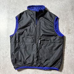 00s Patagonia パタゴニア パフボールベスト ブラック×ブルー M - メルカリ