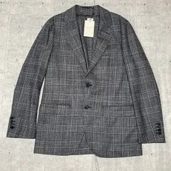 美品！トゥモローランドピルグリム×伊ロロピアーナ生地 2Bジャケット 48 美品！トゥモローランドピルグリム×伊ロロピアーナ生地 2Bジャケット