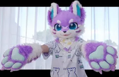 サンにゃ　ケモノ　着ぐるみ　水色 サンにゃ ケモノ 着ぐるみ 水色 2025年最新】着ぐるみ ケモノの人気