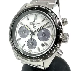 【SEIKO/セイコー】プロスペックス スピードタイマー SBDL085  クロノ　パンダ 腕時計 ステンレススチール クオーツ 黒白文字盤 メンズ 【中古】【真子質店】【GD】