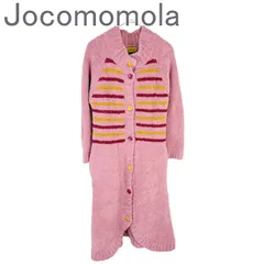 Jocomomola ホコモモラ モコモコ ロングカーディガン ニット 羽織り