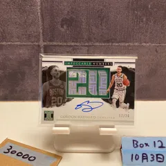 2017-18 Panini Impeccable Gordon Hayward 17/20 直筆サインカード Boston Celtics Impeccable Numbers カード