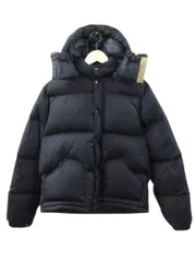 シェラデザイン SIERRA DESIGNS ダウンジャケット 長袖 フェザー フード付き ネイビー 紺 XS 羽織 上着 アウター