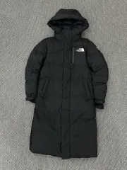 THE NORTH FACE ザノースフェイス ロング丈ダウンジャケット ブラック