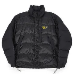 マウンテンハードウェア Mountain Hardwear 00s サブゼロダウンジャケット アルパイン アウトドア 旧タグ Stussyコラボ 元ネタ ヴィンテージ 古着 メンズ コート ジャケット ブラック / 黒 XL【中古】