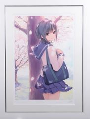 ミクスドメディア　カントク　桜時雨　アールビバン　版画　くるみ ミクスドメディア カントク 桜時雨 アールビバン 版画 くるみ - メルカリ