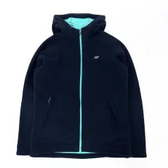 100 ニューバランス ネイビー フルジップアップ フリース