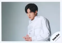 【中古】生写真(ジャニーズ) Snow Man/目黒蓮/横型・バストアップ/Snow Man 「ポートレートシリーズ」オリジナルフォト/公式生写真
