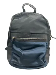 12100-092★ Paul Smith ポールスミス ナイロン リュックサック バックパック ネイビー ブラック 黒 紺色 ファスナー開閉 メンズ かば
