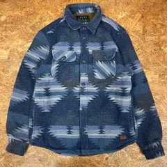 JACHS NEWYORK シャツジャケット S ネイティブ柄 ウール混 厚手 アメカジ ヴィンテージ ビンテージ VINTAGE ユーズド USED 古着