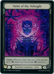 Rainbow Foil/Flesh and Blood/英語版/Helm of the Arknight/プロモ