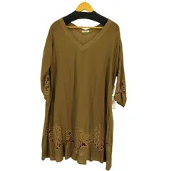 ユーズドフルギ USED古着 wa...lance 刺繍 ワンピース チュニック レディース 表記無 