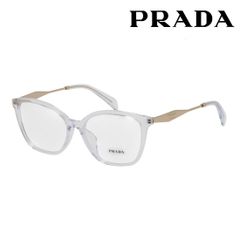 未使用級✨ プラダ PRADA VPR14X-F 伊達メガネ ピンク系 - メルカリ