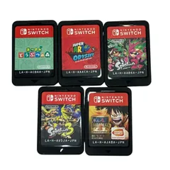 186000　⑤現状品 任天堂 Nintendo Switch　ソフト 5本まとめ