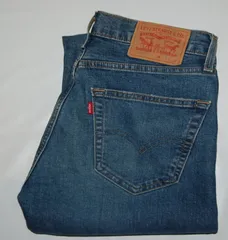 送料無料! USED Levis リーバイス 505 デニム インディゴ　実寸W30　D-22